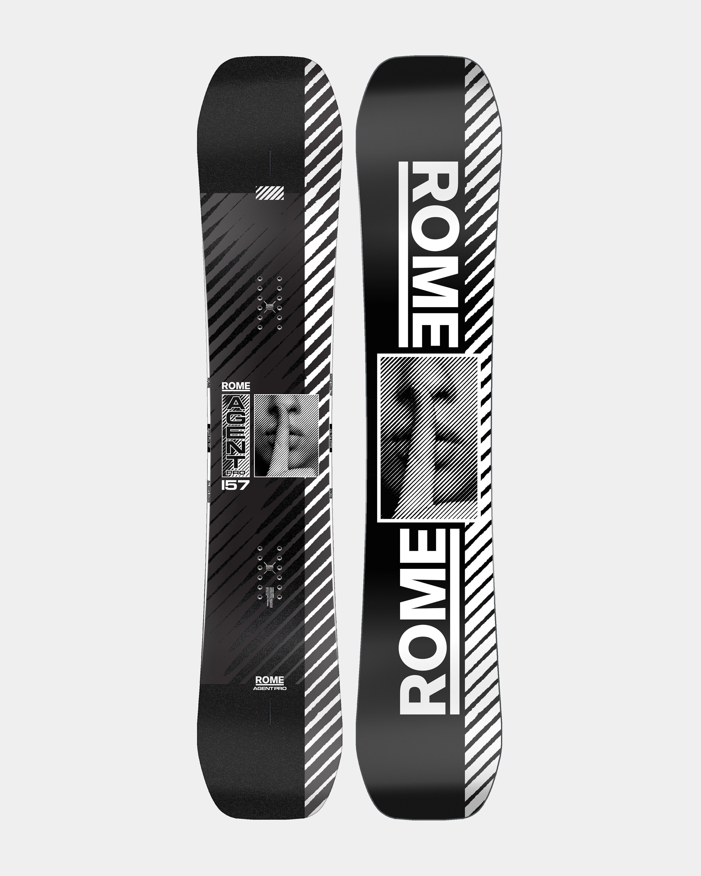 rome agent wide snowboard 2027 Fusion Camber Profile gives riders a lively Rome SDS Agent Snowboard
