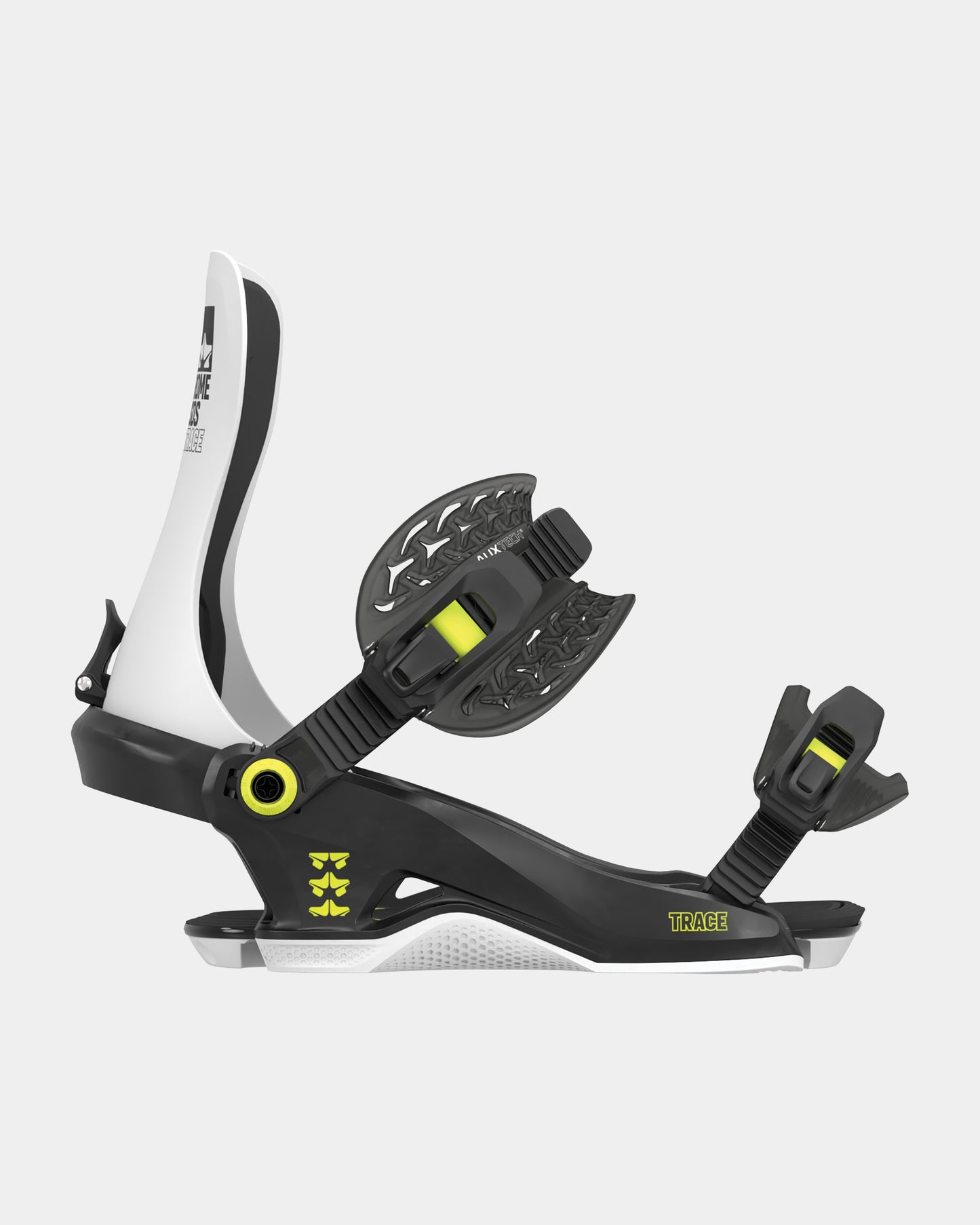 rome snowboards trace binding red 2024-2025 4