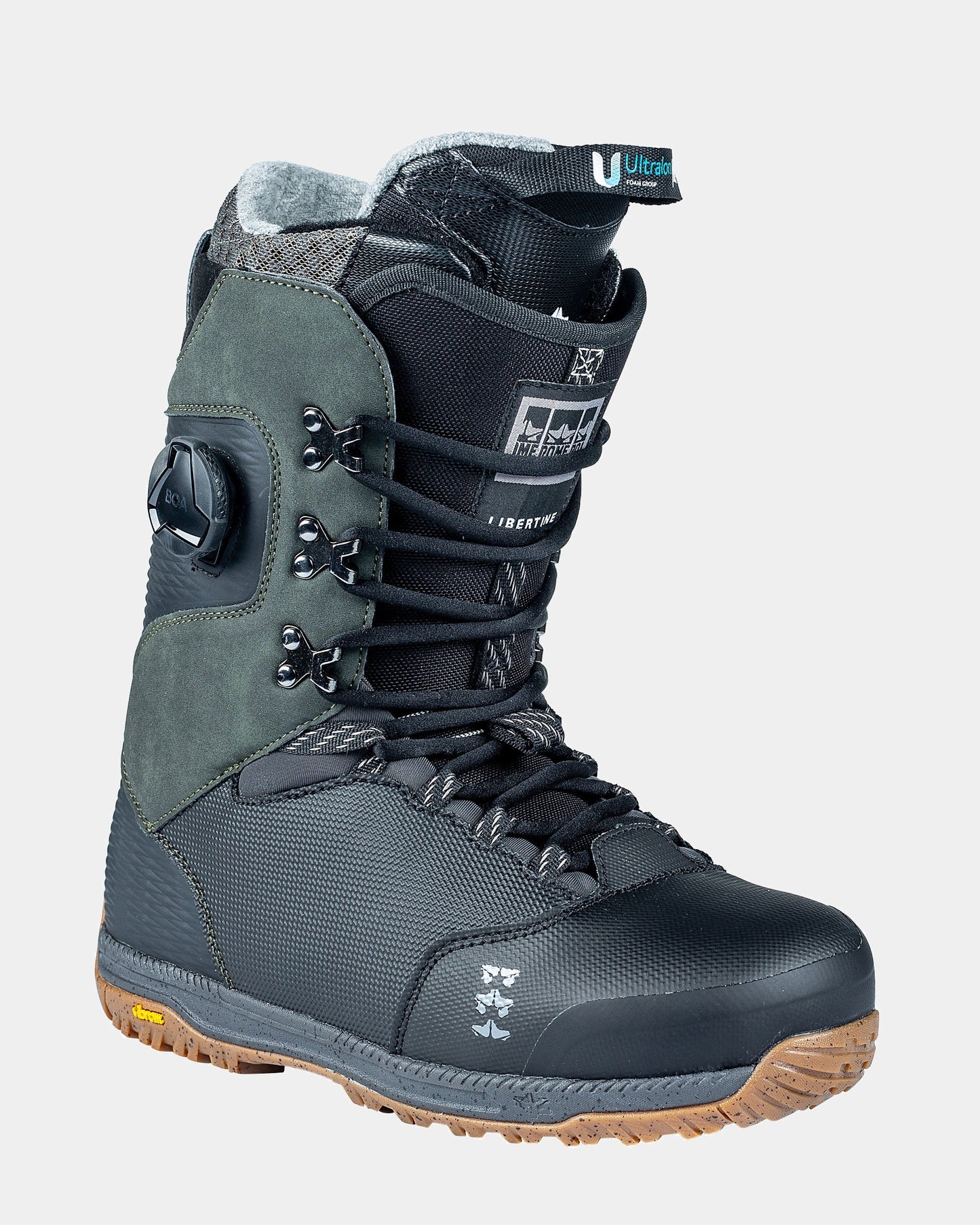 rome snowboards boots libertine hybrid olive 2023-2024 2