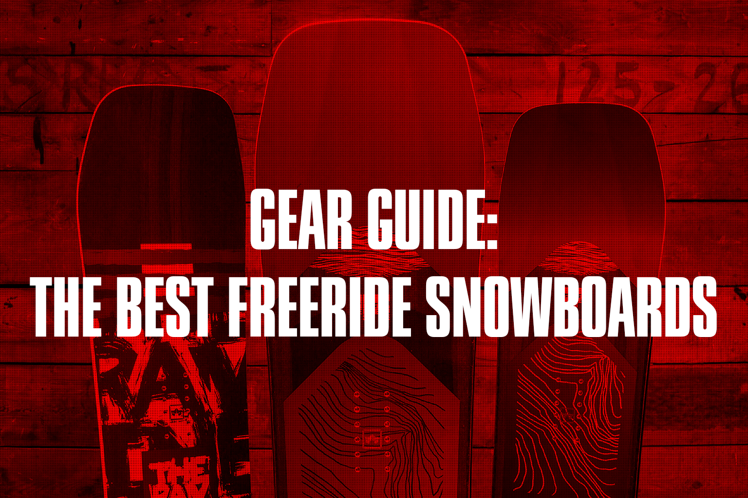 Snowboards banner image 23/24 Rome SDS best freeride snowboards guide
