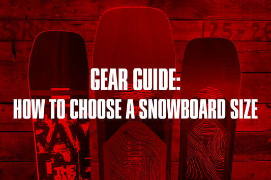 Snowboards banner image 23/24 Rome SDS snowboard size guide