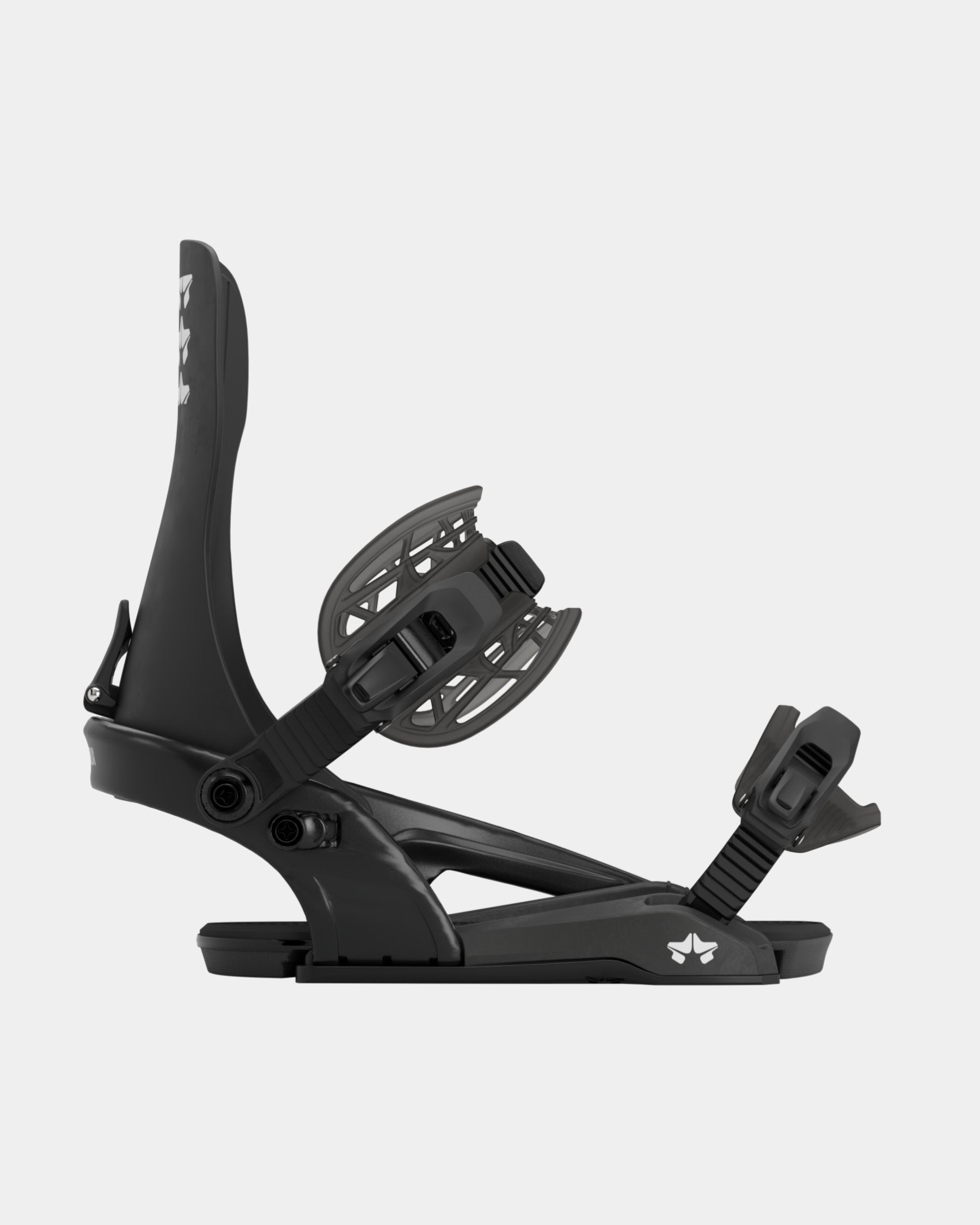 Rome Crux 2022-2023 product photo from the side cover shot in the studio color-black