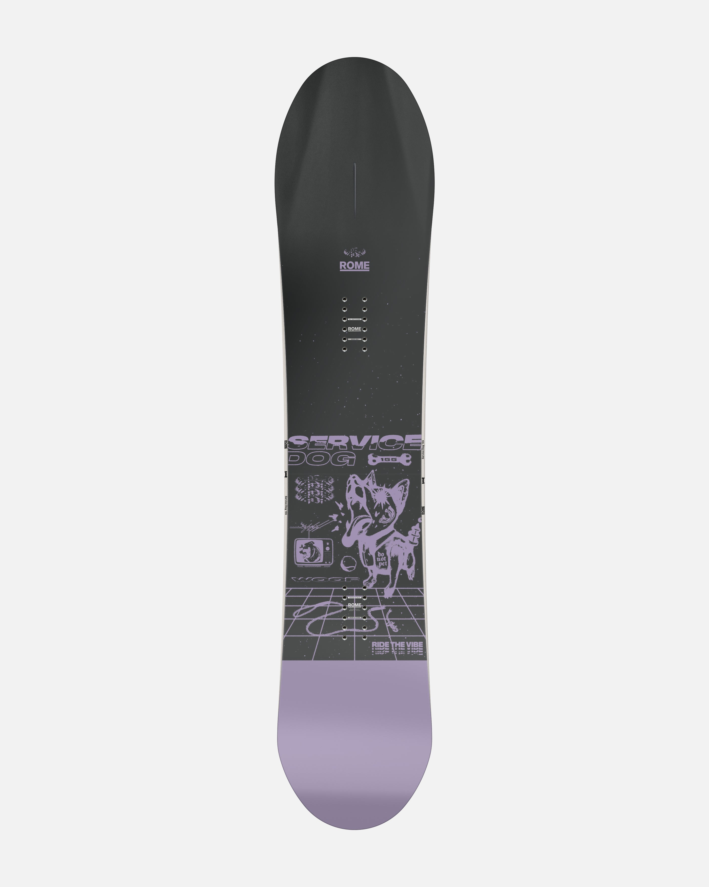 Service Dog Snowboard