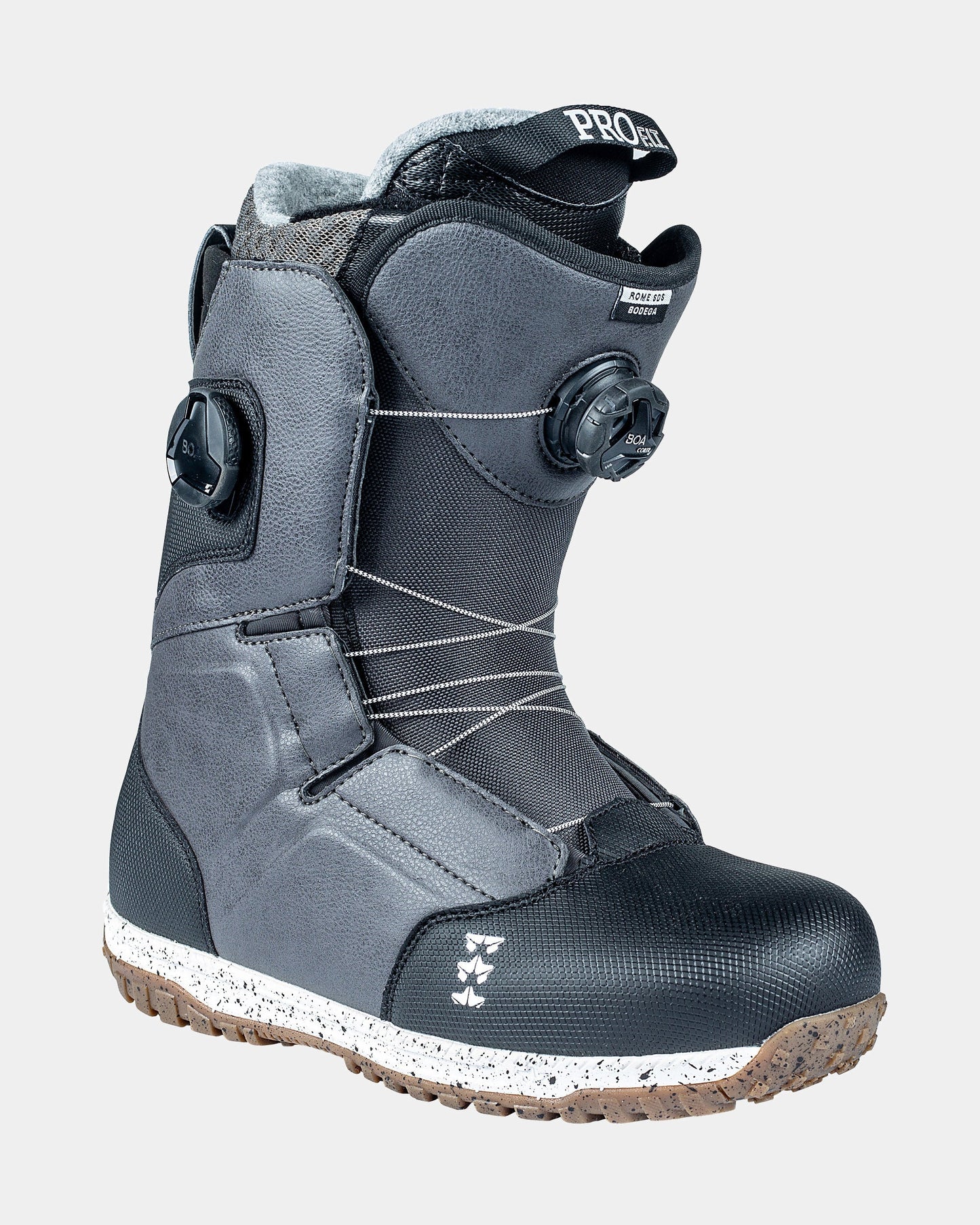 rome snowboards boots bodega boa black 2023-2024 2