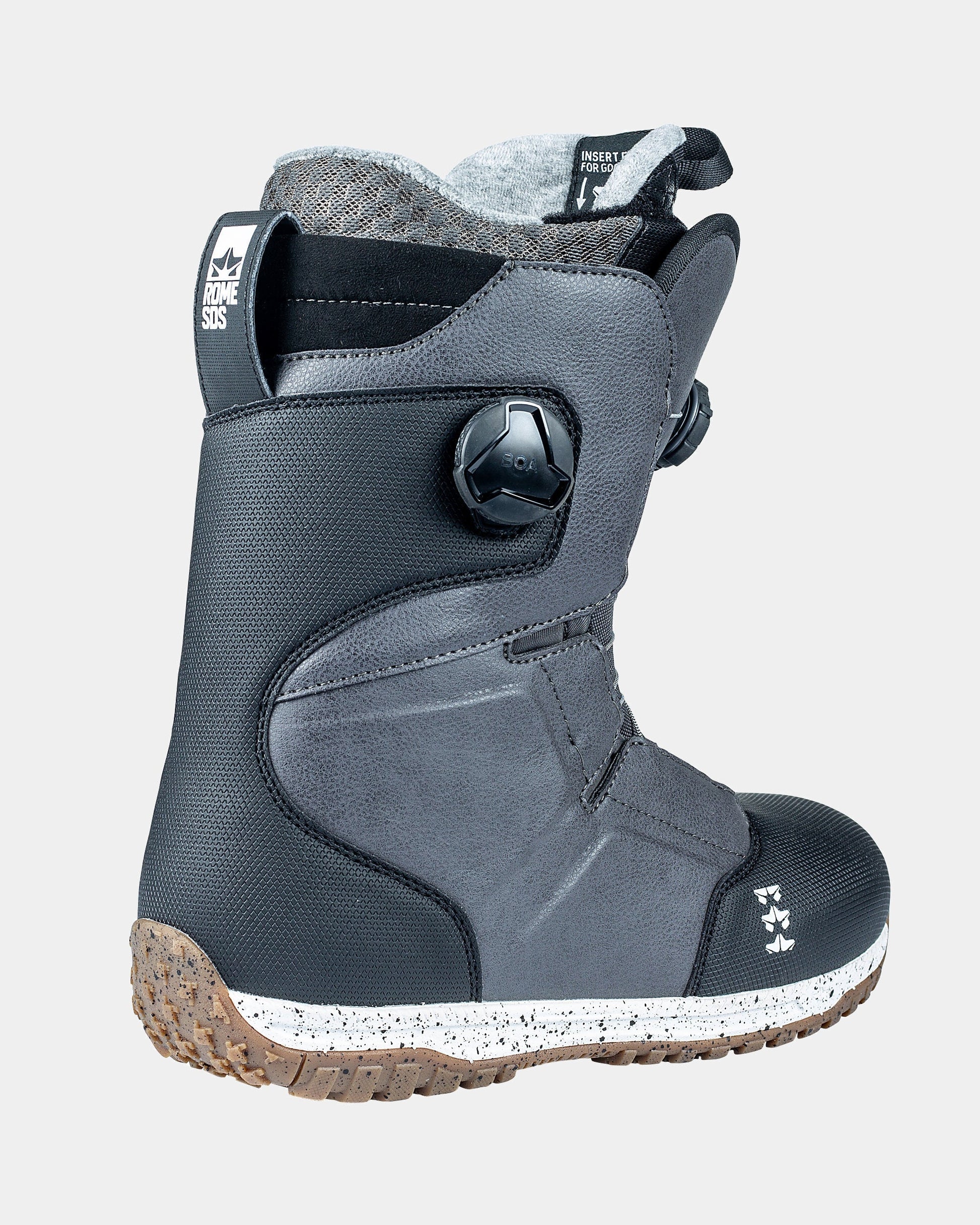 rome snowboards boots bodega boa black 2023-2024 3