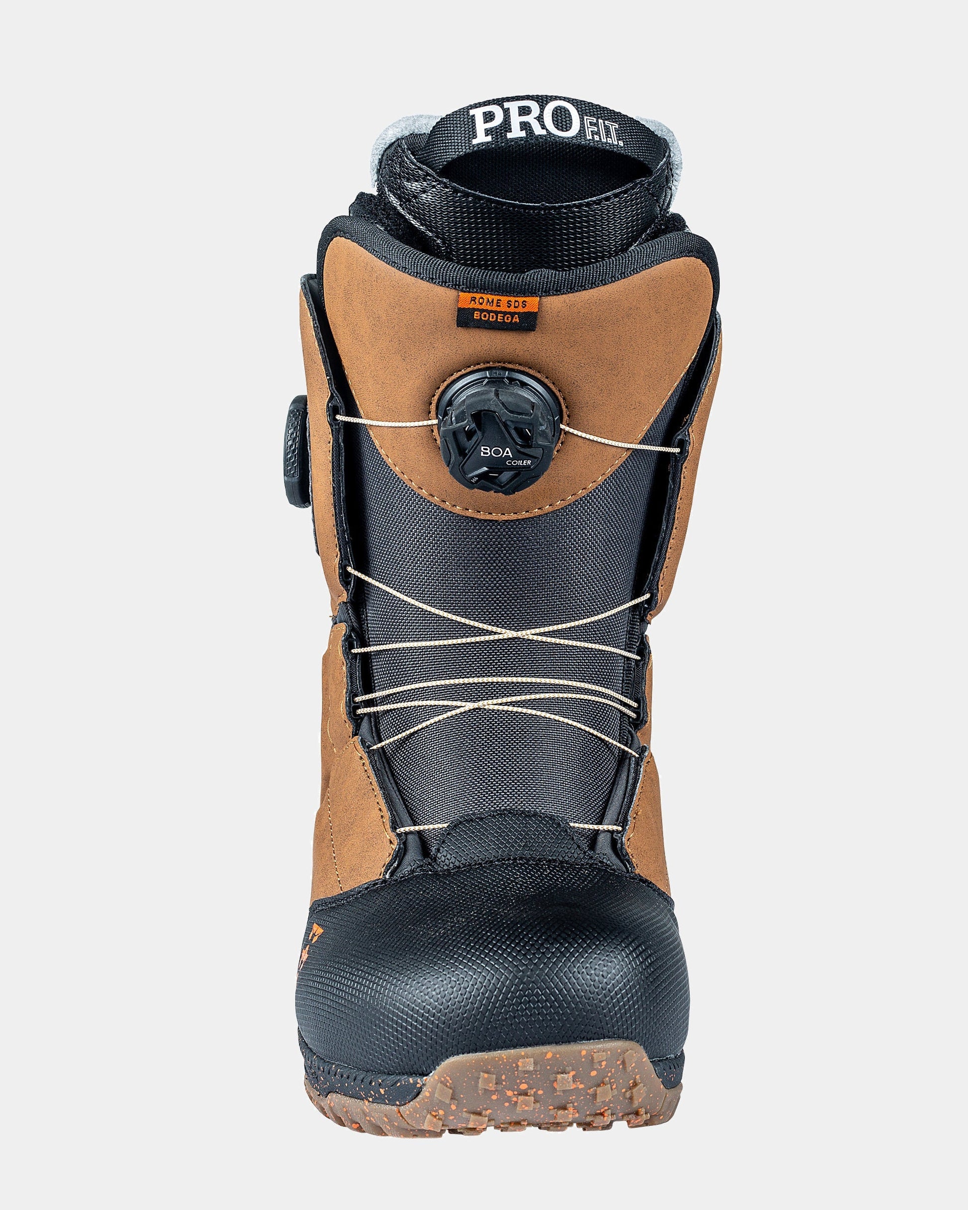 rome snowboards boots bodega boa brown 2023-2024 4
