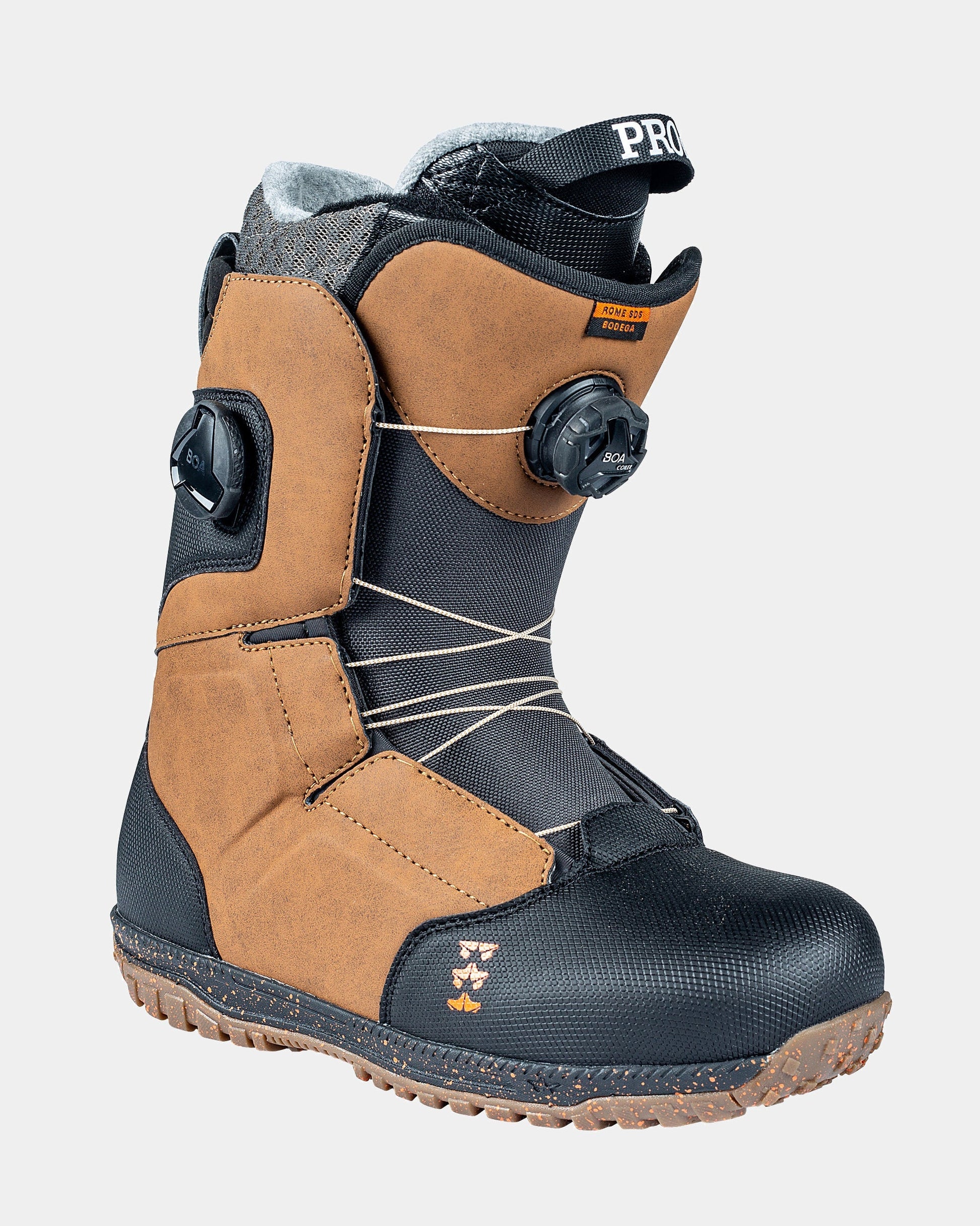 rome snowboards boots bodega boa brown 2023-2024 2