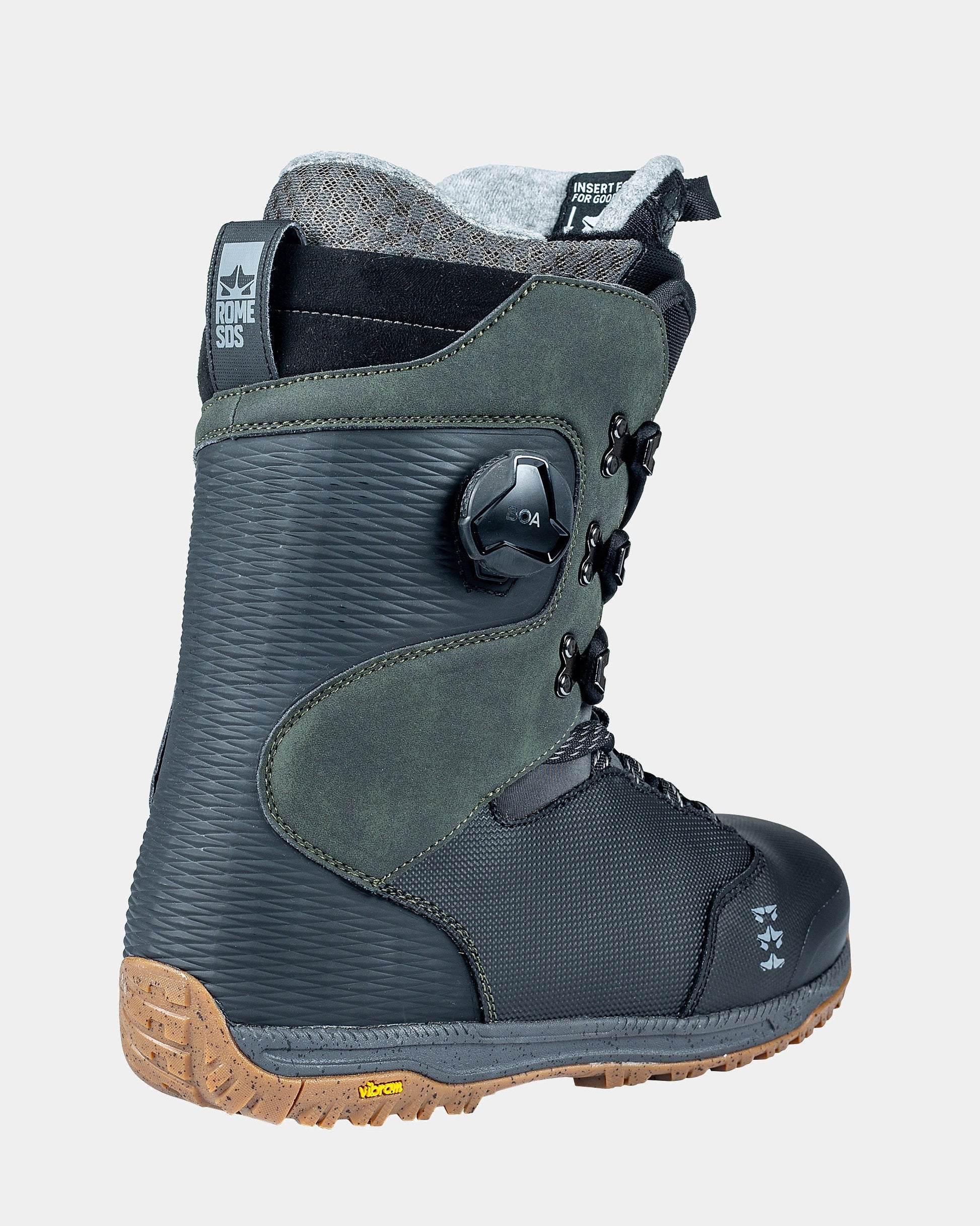 rome snowboards boots libertine hybrid olive 2023-2024 3