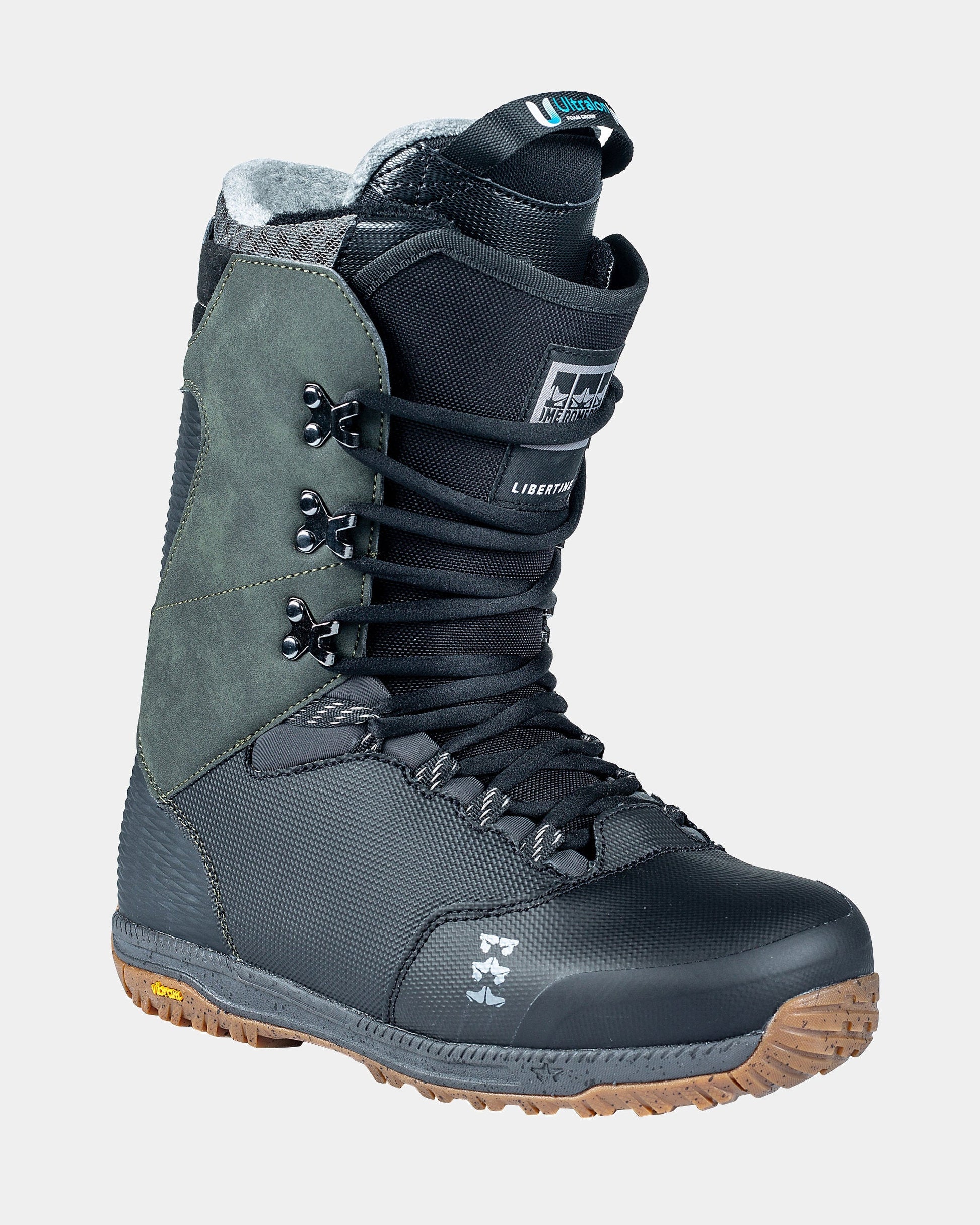 rome snowboards boots libertine lace olive 2023-2024 2