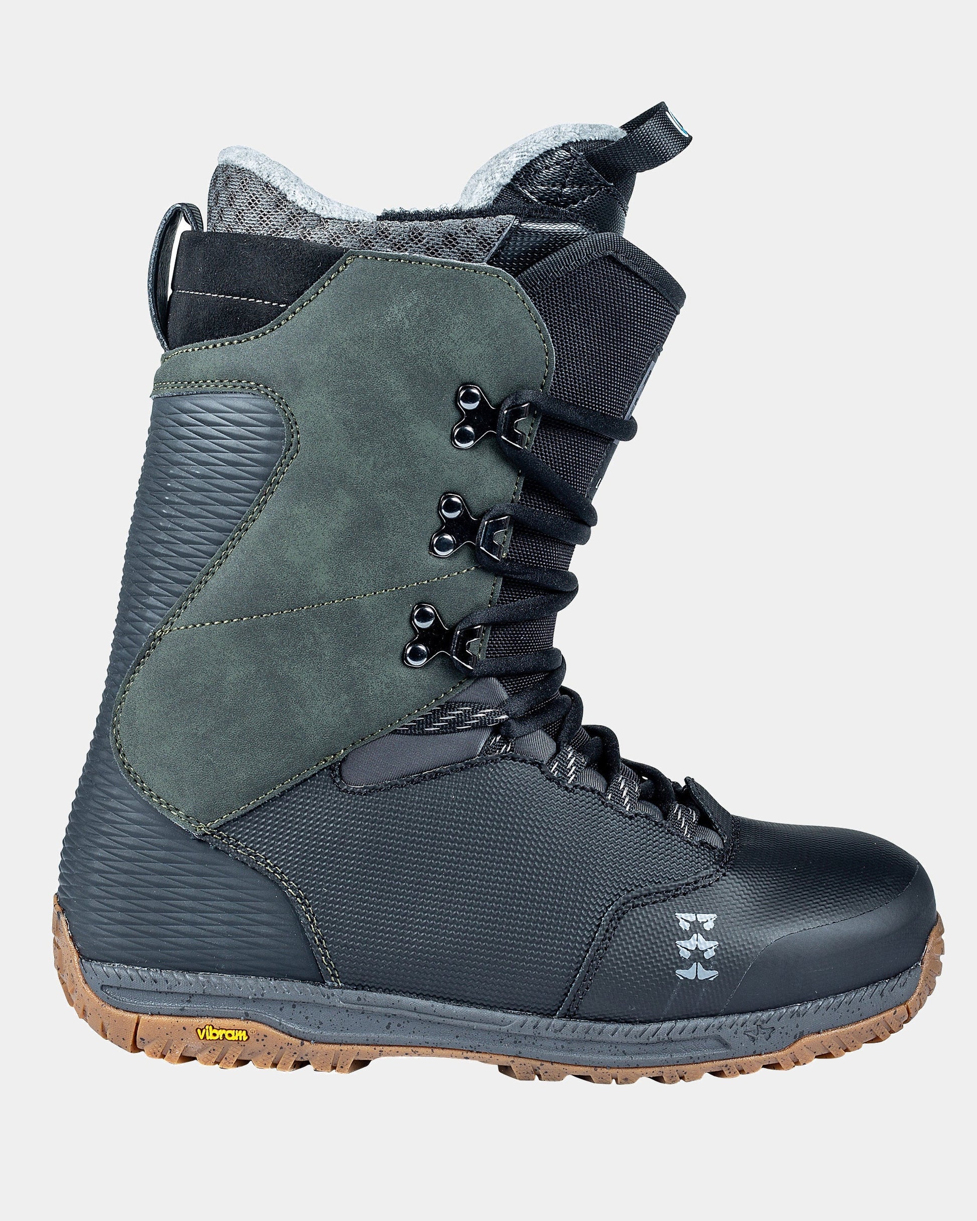 rome snowboards boots libertine lace olive 2023-2024 1