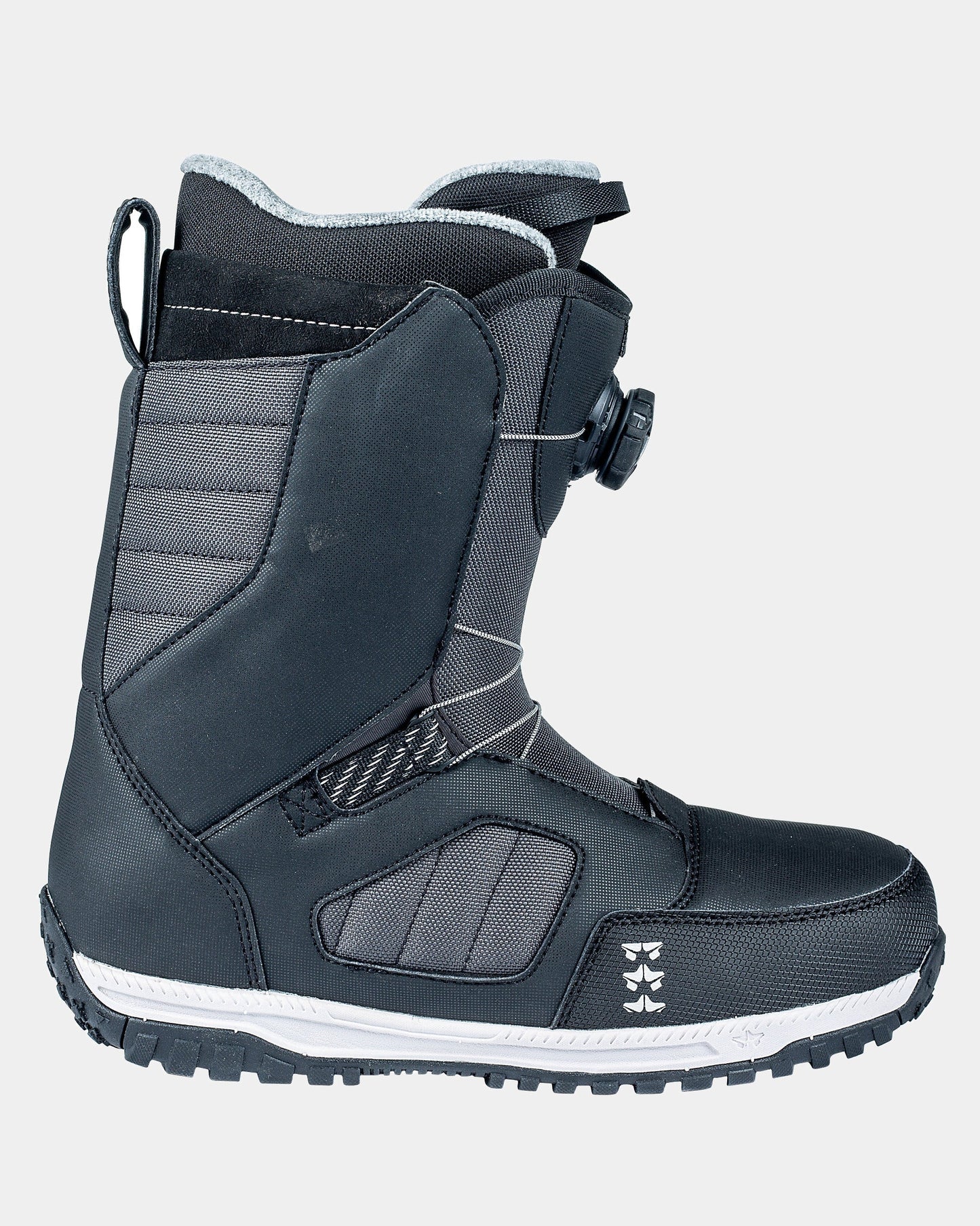 rome snowboards boots stomp boa black 2023-2024 1