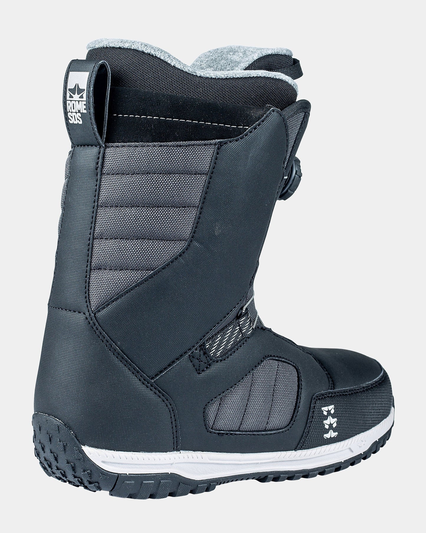 rome snowboards boots stomp boa black 2023-2024 3