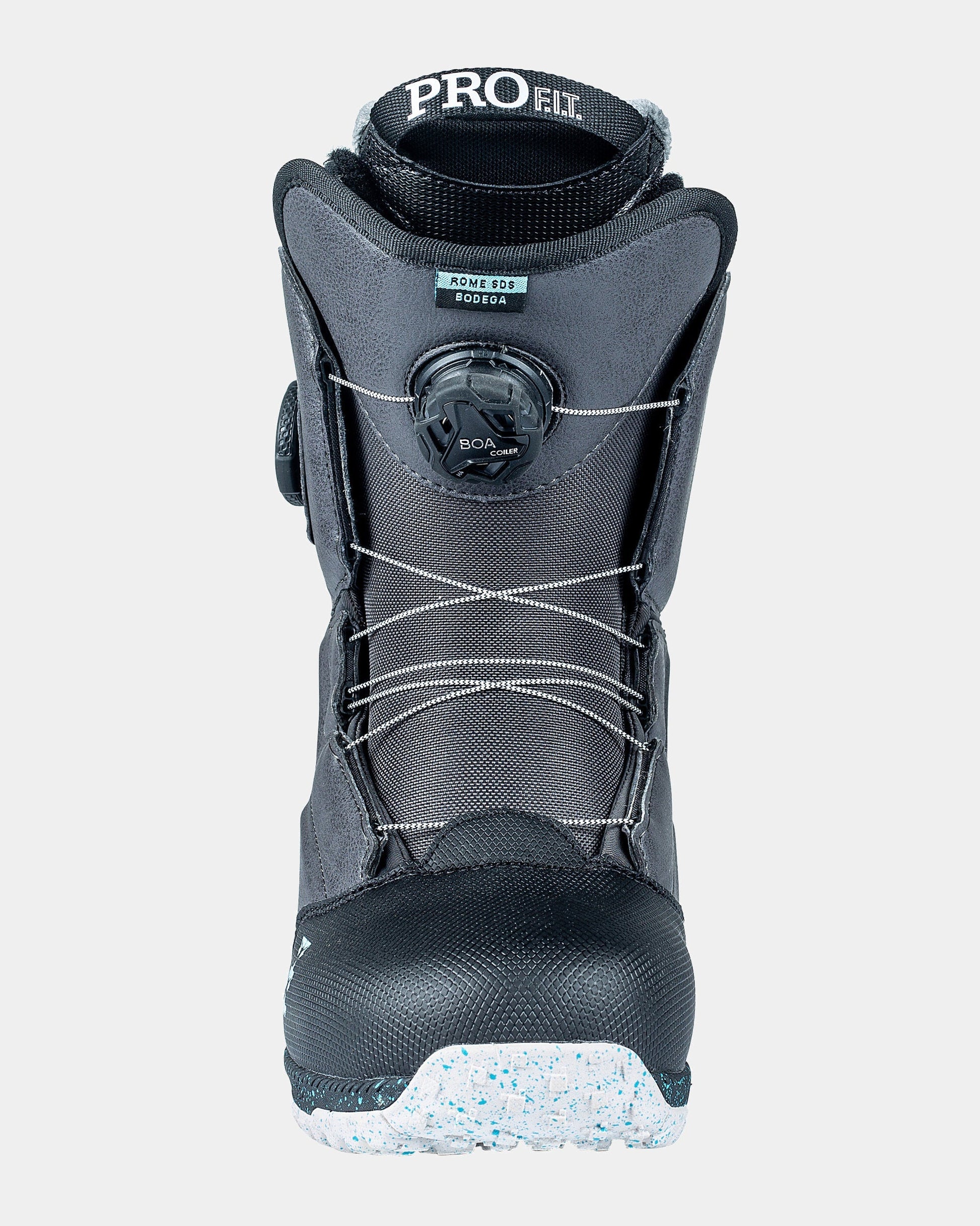 rome snowboards boots womens bodega boa black 2023-2024 4