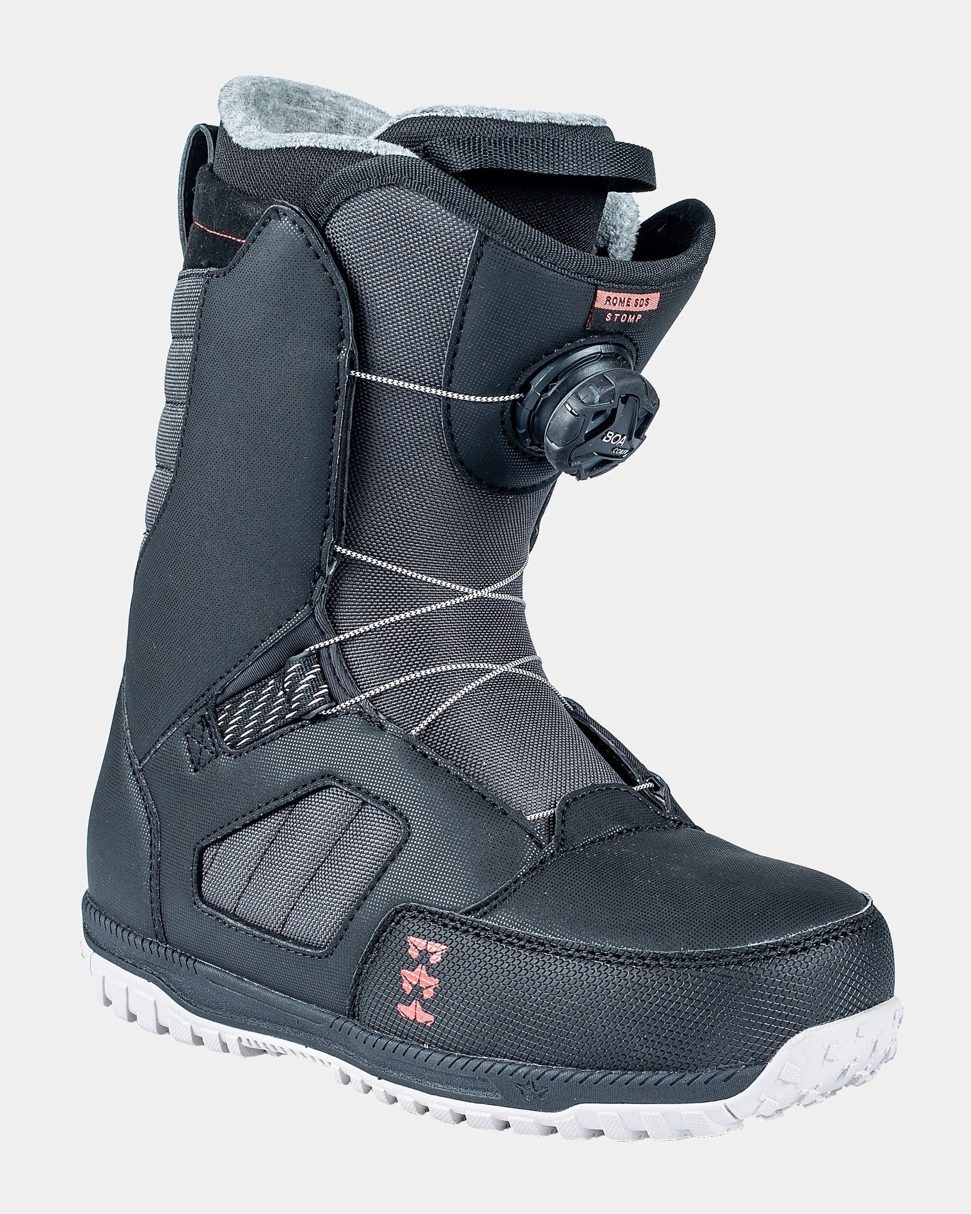 rome snowboards boots womens stomp boa black 2023-2024 2