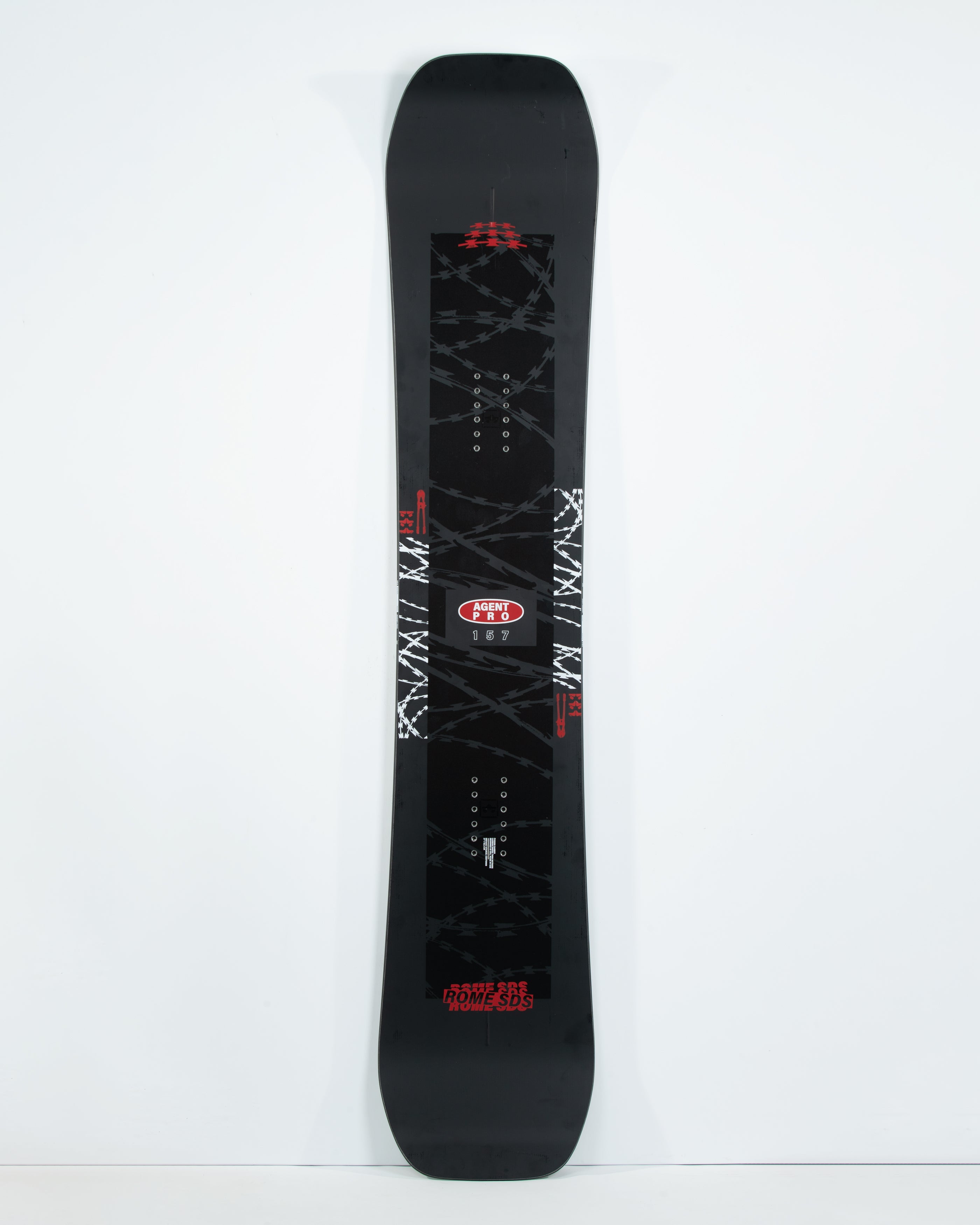 最新エルメス ROME SDS スノーボード 156cm AGENT ボード 