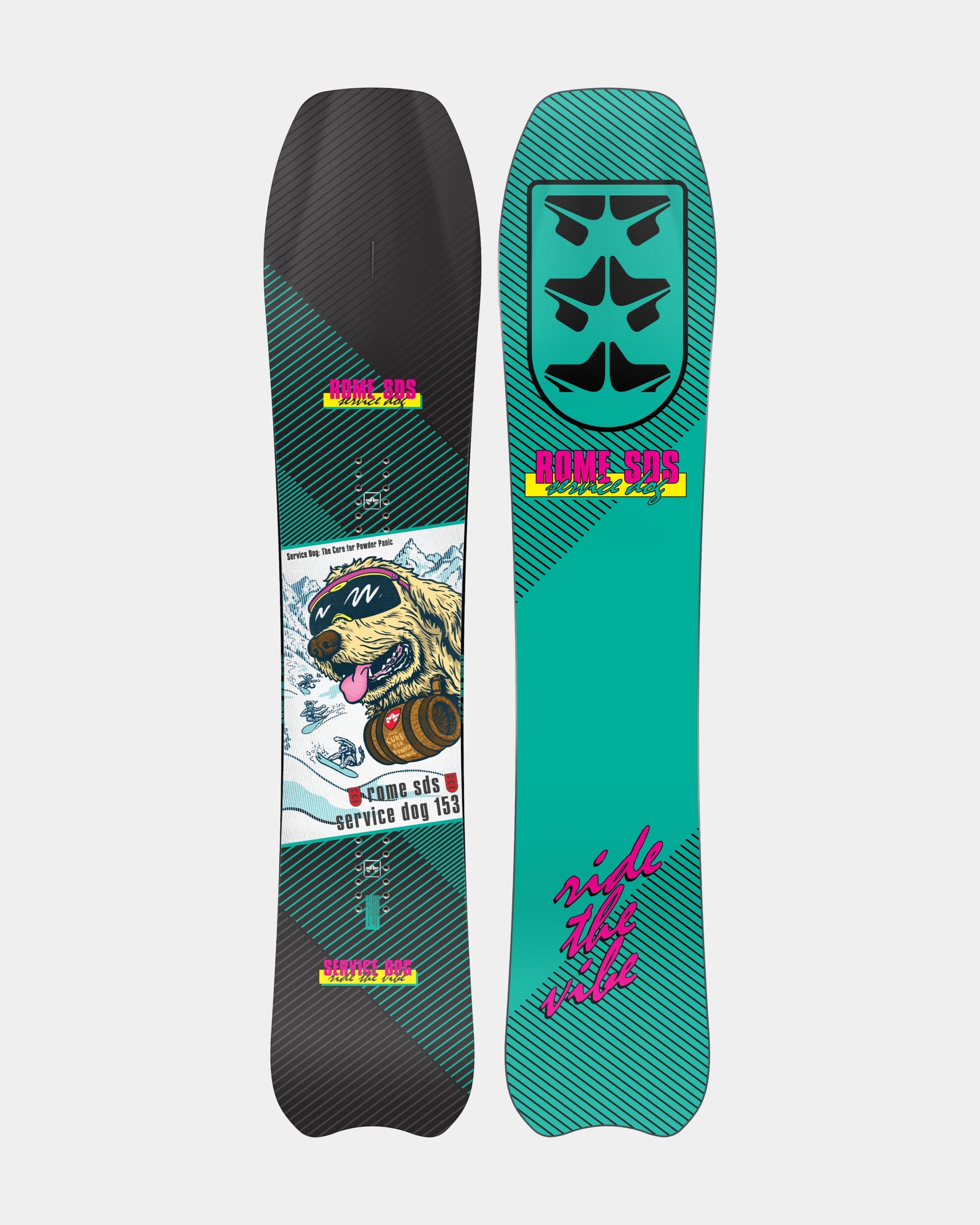rome snowboards service dog 2023-2024 1