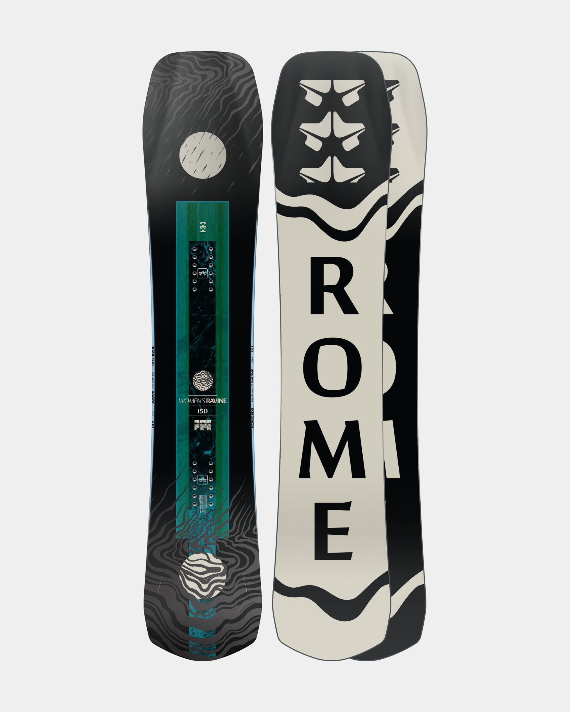 rome snowboards womens ravine 2023-2024 1