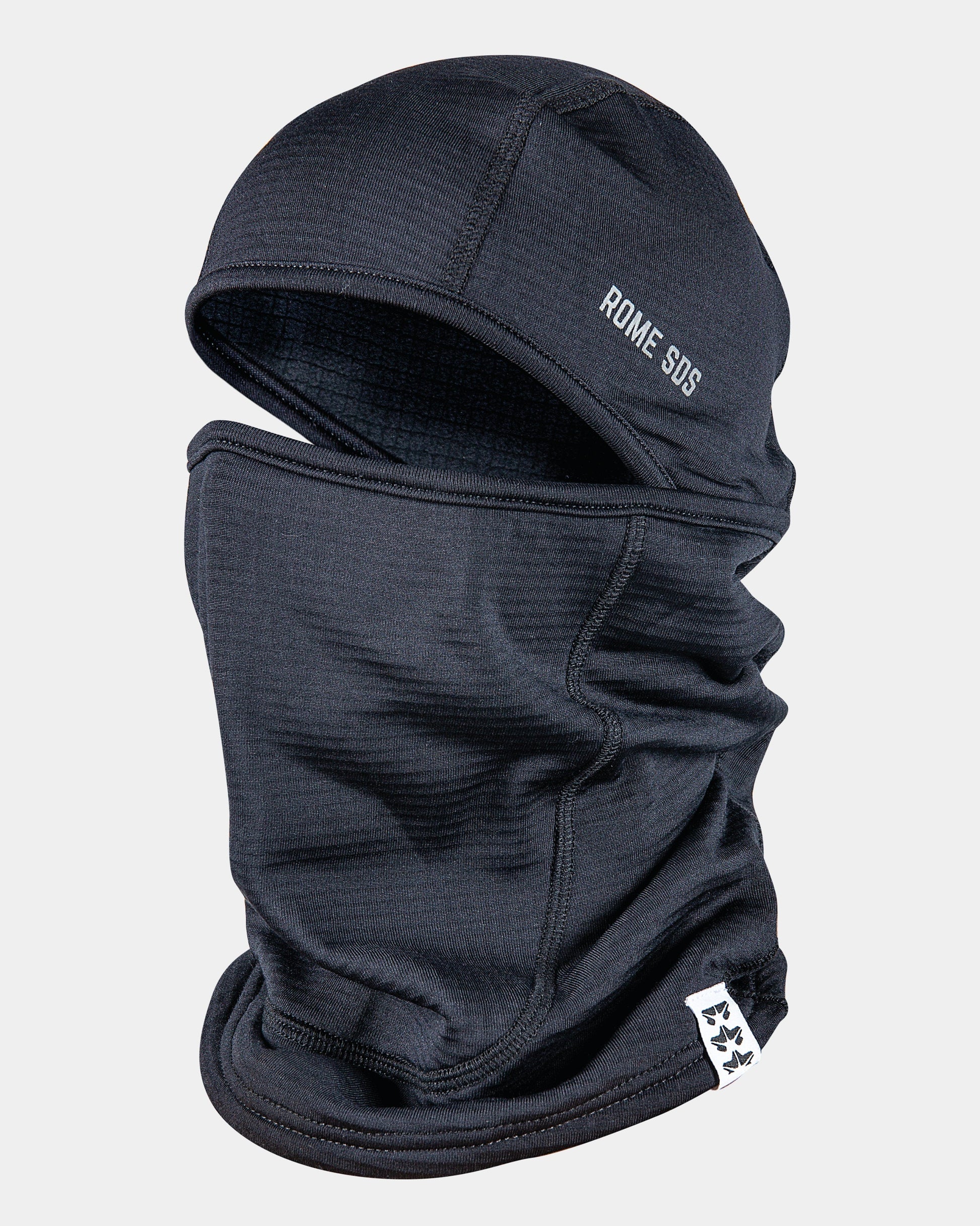 rome snowboards apparel 2 part facemask black 2023-2024 1