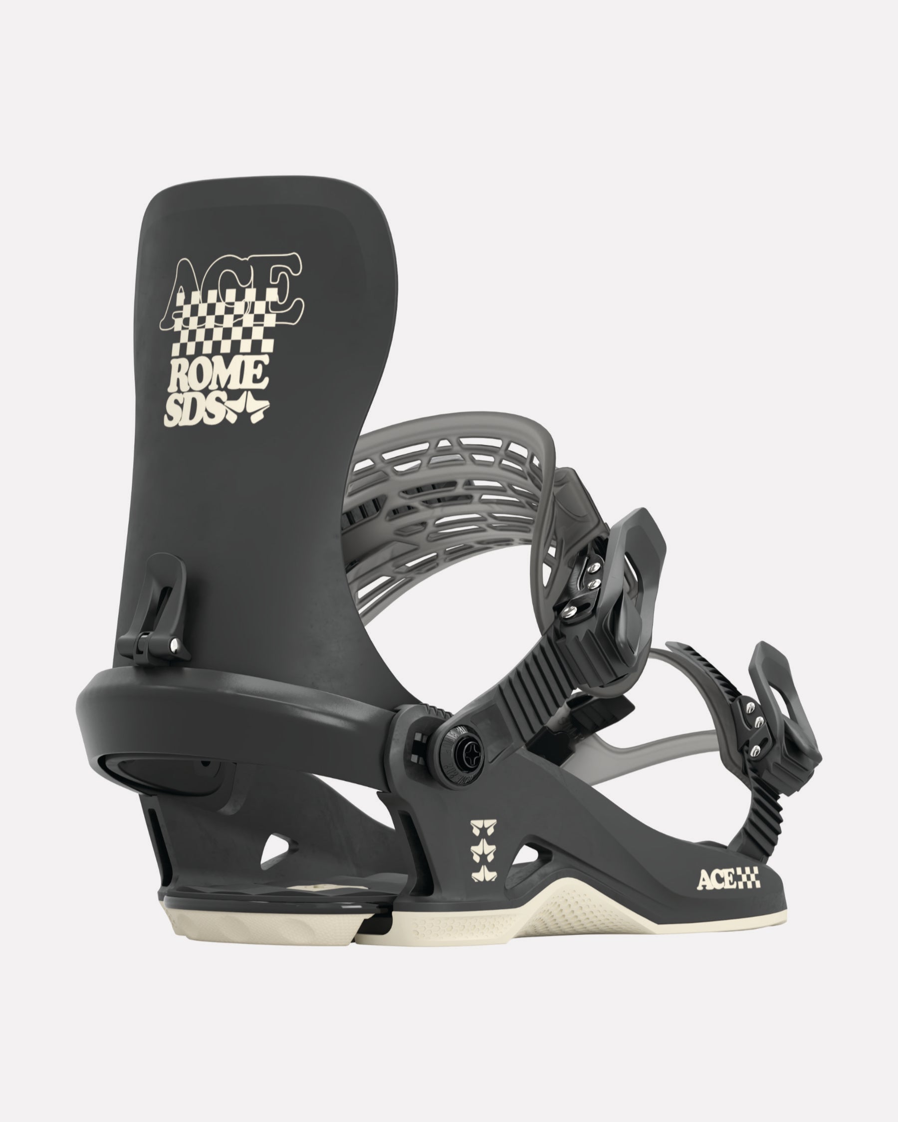 rome snowboards ace binding black 2023-2024 1
