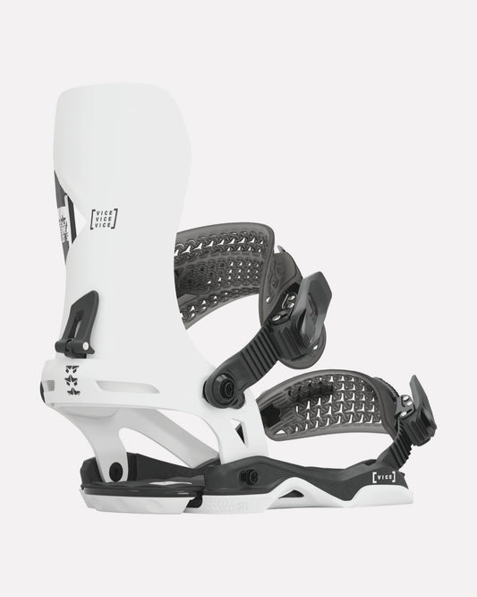 rome snowboards bindings vice white 2023-2024 1